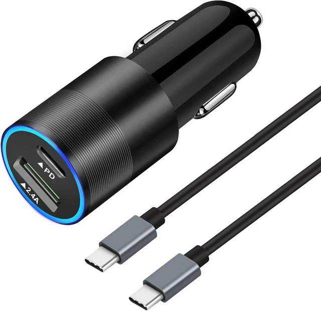 Chargeur USB-C 20W Double Pack - Rapide Pour IPhone, Samsung, Pixel - 2 Pièces