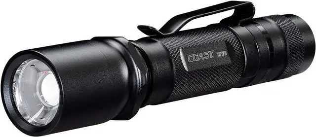 Main image of Coast TX17R 1250 Lumen Rechargeable Long Range Tactical LED Flashlight with Spot and Flood Beams, Durable Aluminum Build