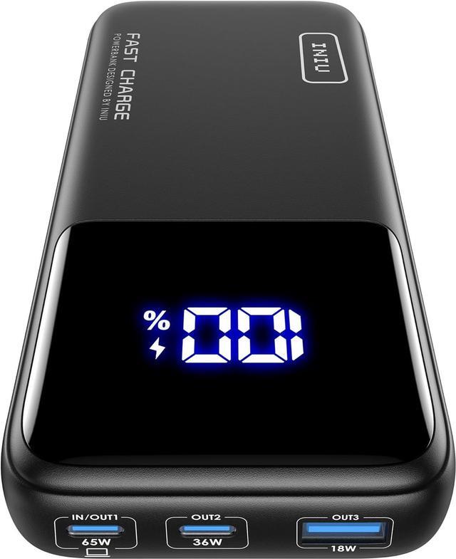 Main image of Power Bank 20000mAh 65W USB C Laptop Portable Charger PD QC Fast Charging 3-Output External Battery Pack for Laptop MacBook  XPS iPad Tablet Steam Deck iPhone 16 15 14 Pro  S22 etc