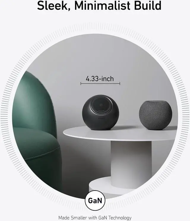 Alt view image 6 of 6 - Anker MagGo Magnetic Charging Station, Qi2 Certified 15W Ultra-Fast MagSafe Compatible Wireless Charger for iPhone 15/14/13/12, 8-in-1 Power Strip with 3 AC and 4 USB Desktop Charger