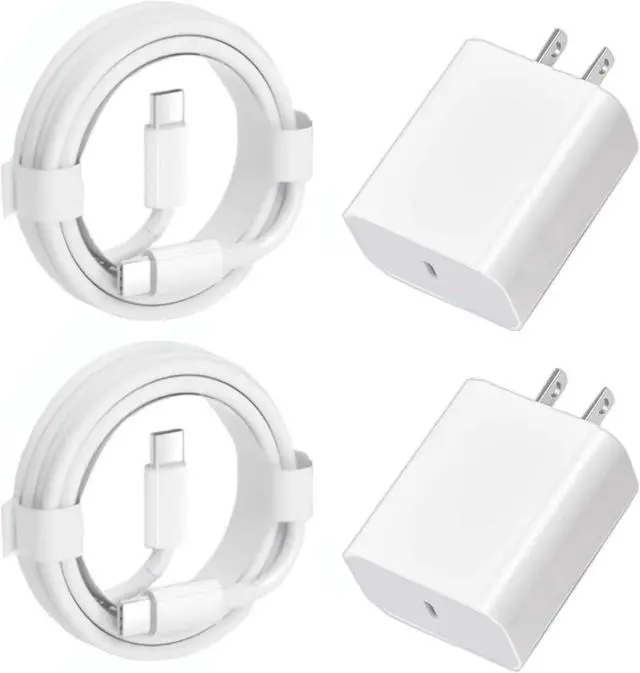 Main image of [2-Pack] 30W Pixel 9 8 7 Fast Charger for Google Pixel 9 9 Pro 8 8 Pro 7 7a 7 Pro 6 6a 6 Pro, 6.6ft PD USB C Phone Wall Fast Charging with Block (No Overheating When Charging)