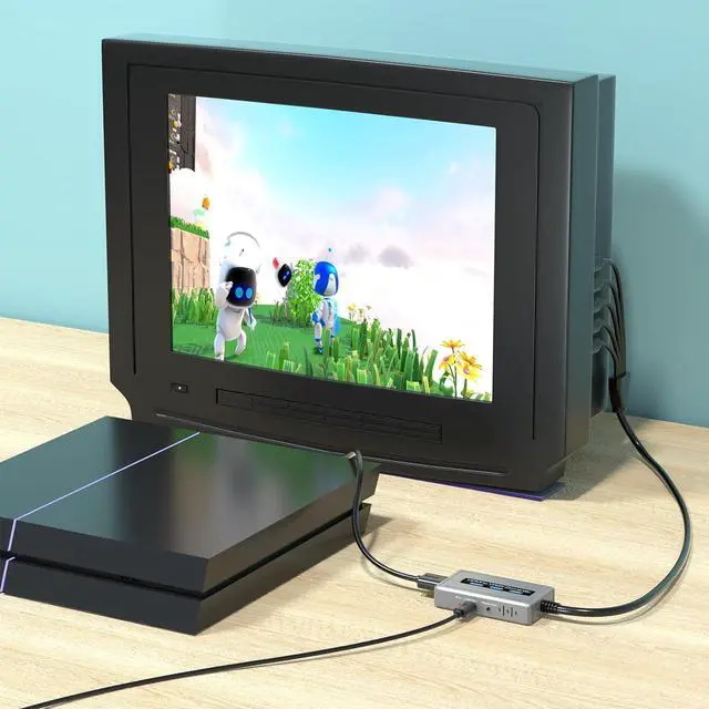 Alt view image 5 of 7 - HDMI to Component Converter with Scaler Function 1080P HDMI to YPbPr Scaler Converter Supports 1080i HDMI Input(HDMI and Component Cables Included)