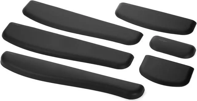 Alt view image 7 of 7 - ErgoSoft Wrist Rest for Slim Compact Keyboards Black (K52801WW) 3.9 x 0.4 x 11.1 inches