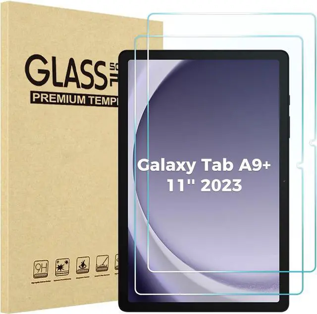 Main image of 2 Pack Screen Protector for Galaxy Tab A9 Plus 11 Inch 2023 HD Tempered Glass 9H Film Guard for 11 Tab A9+ 5G Tablet (SM-X210/X216/X218)