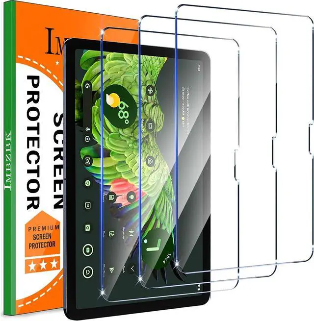 Main image of 3 Pack Screen Protector for Google Pixel Tablet 2023 Tempered Glass Protective Film Ultra HD Anti-Scratch Case Friendly Screen Cover for Pixel Tablet Suitable with Face ID & Pencil