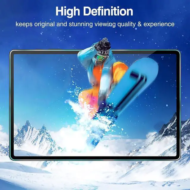 Alt view image 7 of 7 - 2 Pack Screen Protector for Galaxy Tab S10 Plus 2024/Tab S9 FE Plus/S9 Plus/S8 Plus/S7 FE/S7 Plus 12.4 inch 2023 Tempered Glass HD Clear Film Guard for Tablet SM-X820/X610/X810/X800/T730/T970