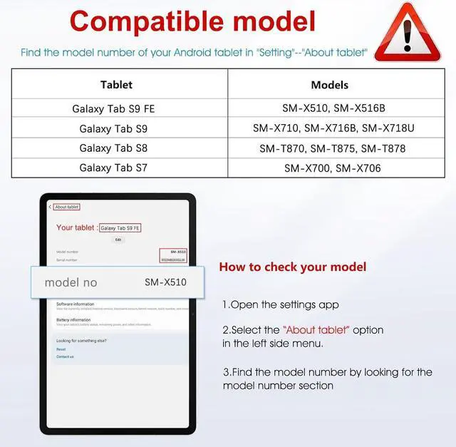 Alt view image 2 of 7 - 2 Pack Screen Protector for  Galaxy Tab S9 FE 5G (10.9 inch) & Galaxy Tab S9/ S8/ S7 (11 inch) Tempered Glass Compatible with S Pen Anti-Scratches
