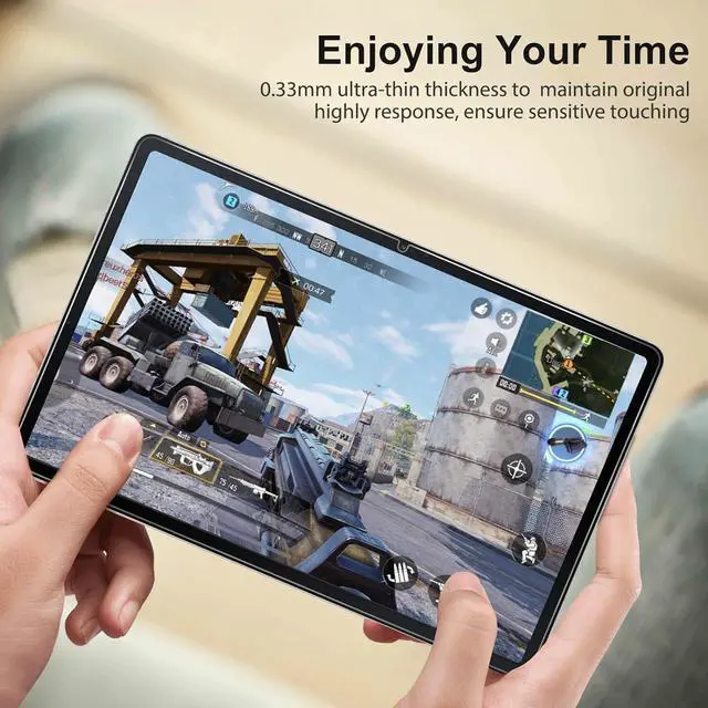 Alt view image 7 of 7 - 2 Pack Screen Protector for  Galaxy Tab S11/ S10 Lite/ S10 FE/ S9 FE/ S9 (11& 10.9) Tempered Glass Compatible with S Pen Case Friendly Anti-Scratches
