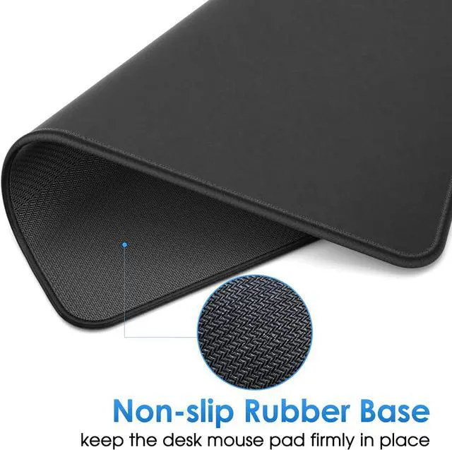 Alt view image 4 of 7 - 10 Pcs Mouse Pad [30% Larger] Computer Mouse Pads with Stitched Edges Black Mousepads Bulk with Non-Slip Rubber Base Mouse Pad for Computers Gaming & Home 11 x 8.5inches 3 mm Thickness