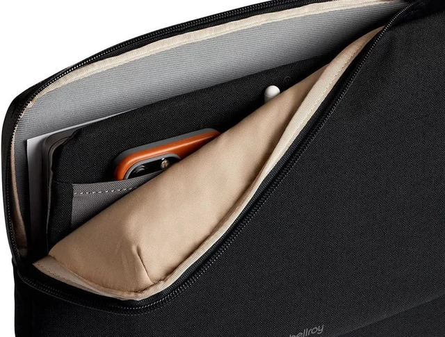 Alt view image 5 of 7 - Laptop Caddy 14-inch Padded Sleeve - Black