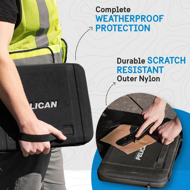 Alt view image 2 of 7 - Adventurer Laptop Bag/Case with Secure Zip Lock (16.2 Inch) - Black