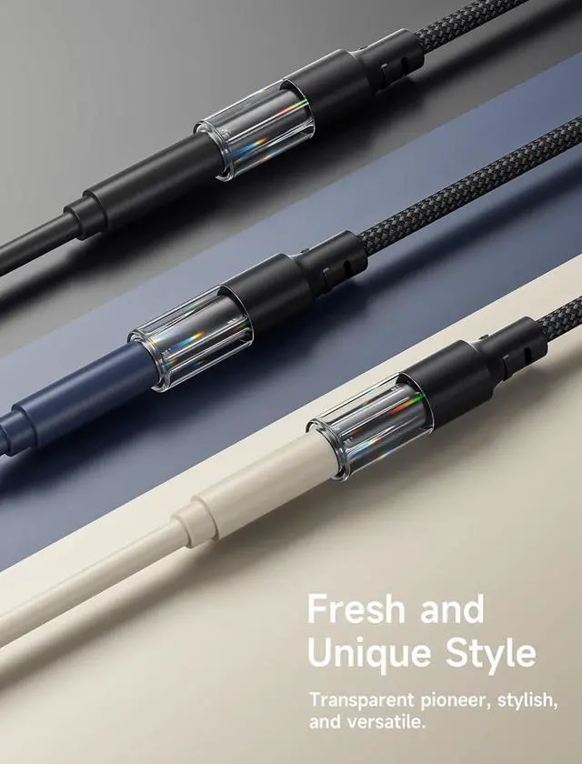 Alt view image 5 of 7 - AUX to USB C Adapter Compatible with iPhone 16 Pro Max [2Pack] USB C to 3.5mm Audio Headphone Dongle Cord for iPhone 16/15 Pro  Galaxy S24/S23/S22 Ultra iPad Pro Pixel 9/8