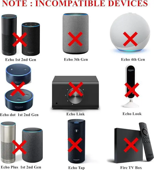 Alt view image 4 of 7 - 15W Power Adapter for Alexa Echo Dot (3rd/4th/5th Gen) Echo Dot with Clock (3rd/4th/5th Gen) Echo Dot Kids Edition Echo Show 5(1st & 2nd Gen) Echo Spot Pop and Fire TV Cube 5Ft Power Cord