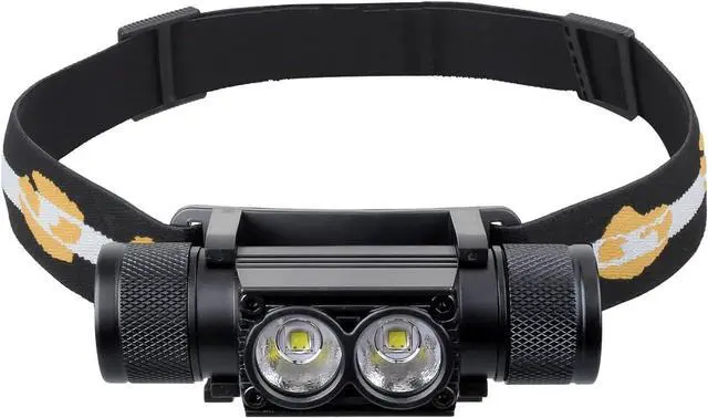 Main image of Headlamp 1200 Lumen Rechargeable Head Lamp with Bright SST40 LED Waterproof for Kids and Adults for Camping Running Hiking Emergency Outdoor Hard Hat