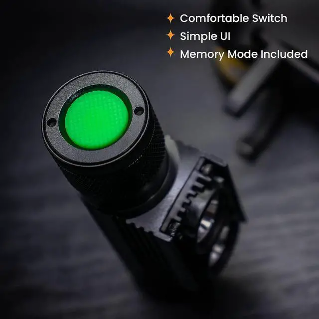 Alt view image 3 of 6 - Headlamp 1200 Lumen Rechargeable Head Lamp with Bright SST40 LED Waterproof for Kids and Adults for Camping Running Hiking Emergency Outdoor Hard Hat