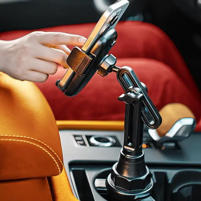 Main image of Cup Holder Phone Holder for Car Mount 2024 New Car Cup Phone Holders for Your Car Adjustable Cell Phone Holder Car Accessories for iPhone  23 Google All Smartphones 4-7 inches