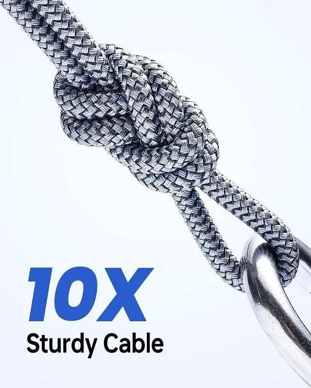 Alt view image 3 of 7 - USB 3.0 A to A Male Cable [6.6FT] [Never Rupture] USB Male to Male Cable Double End USB Cord Compatible with Hard Drive Enclosures DVD Player Laptop Cool-Grey