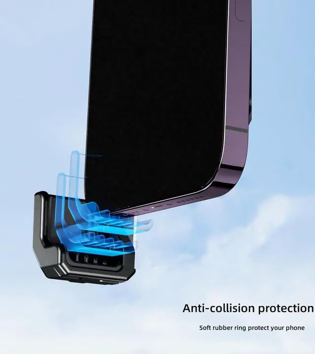 Alt view image 4 of 6 - Kewig Bike Phone Mount Holder, Motorcycle Phone Mount [1s Lock] [One Hand Operation], Bicycle Scooter Handlebar Cradle Clip for iPhone 16 Pro Max/Plus,15 14 13 Mini and 4.0-7" Phone