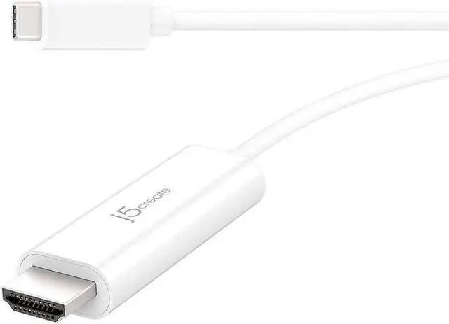 Main image of USB C to HDMI Adapter Cable - 5ft 4K@60Hz Type C [Thunderbolt 3 Compatible] to HDMI Cable for MacBook Pro MacBook Air iPad Pro Tablet PC Laptop Computers