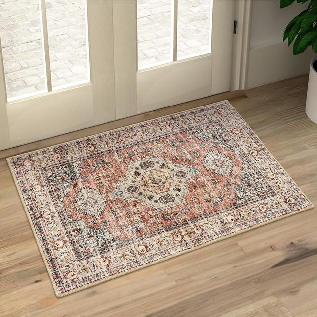 Retailer 2'2 x 3'3 Ft Entryway Rug, Vintage Rug, Door Mat, Bath Mat, Handmade Wool Small Rug, Mini Rug, Gift Rug, Kitchen Rug, Bedside Rug, 2x3 Rug