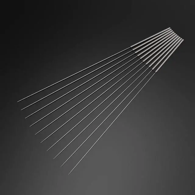 Alt view image 6 of 7 - Official 0.4mm Needles Cleaner 10 Pack for 3D Printer Nozzle Cleaning Kit Stainless Steel Nozzle Cleaning Tool Kit