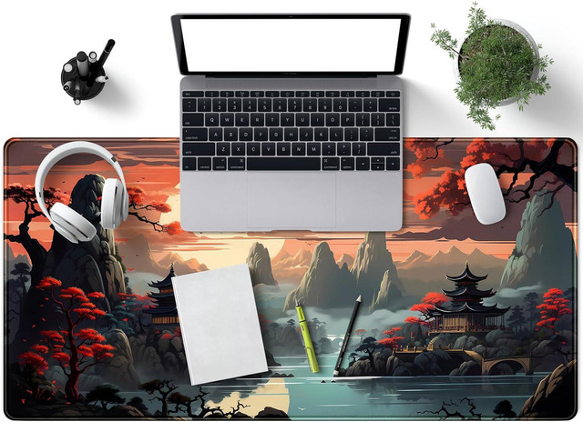 9.5x7.9 Inch Soft Gaming Mouse Pad By Meffort Inc - Non-Slip Pictorial Design For PC & Laptop