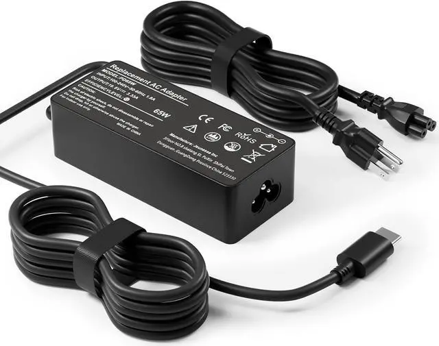 Main image of 65W Chromebook Charger Type C USB C Charger for Hp 65W 45W USB-C Laptop Charger Replacement for    Google Chromebook Charger  Power Cord Fast Charging