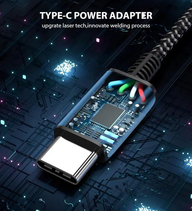 Alt view image 3 of 7 - 2025 New Slim 65W USB C Laptop Charger Replacement for HP Laptop Charger HP Spectre X360 Elitebook x360 Elite x2 Envy ProBook Travel Fast Charging Type C Power Cord Supply