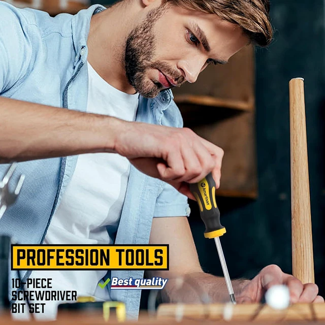 Alt view image 5 of 7 - 10-Piece Magnetic Screwdrivers Set