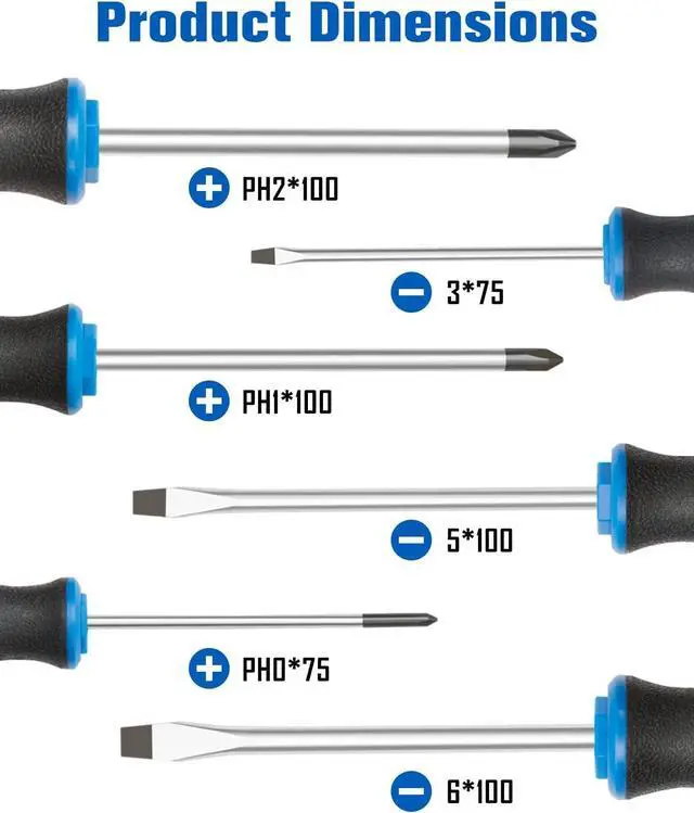 Alt view image 2 of 7 - SUNHZMCKP 8 in 1 Screwdriver Portable multi-purpose screwdriver setHigh-Strength Bits Phillips Slotted TorxSuitable for outdoor and daily repair tools Practical hand tools