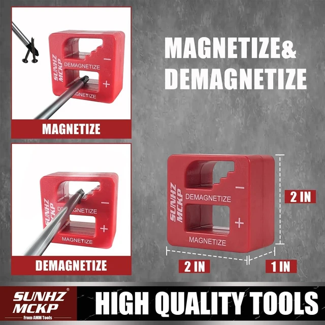 Alt view image 4 of 6 - SUNHZMCKP 124-Piece Magnetic Screwdriver set Includes Slotted Phillips Pozidriv Hex Torx and Precision Screwdriver ratcheting screwdriver and nut drivers With Storage rack