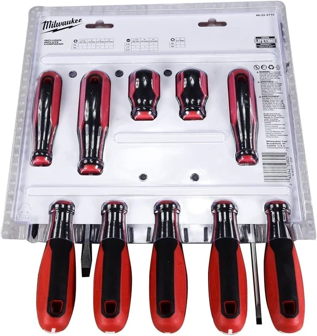 Alt view image 5 of 6 - 48-22-2710 10 Piece Screwdriver Set