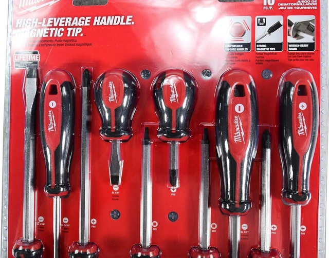 Alt view image 4 of 6 - 48-22-2710 10 Piece Screwdriver Set