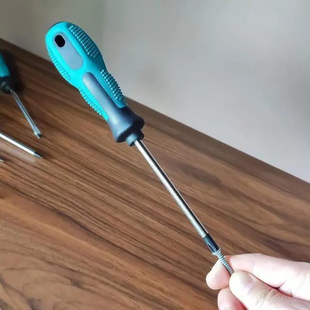 Alt view image 7 of 7 - Magnetic Screwdriver Set 6-Piece Screw Driver Kit with 3 Phillips and 3 Flat Professional Non-Slip Cushion Grip Nut Driver Repair Tool Set. Stocking Stuffers for Men Gifts
