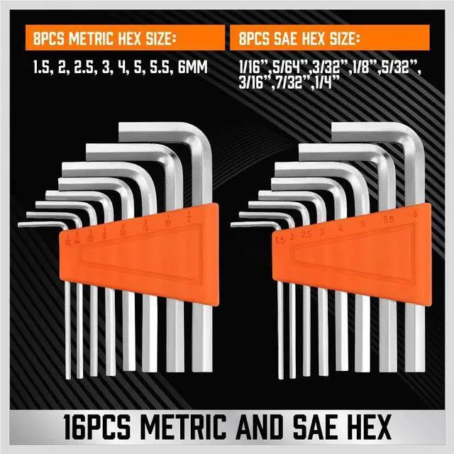 Alt view image 7 of 7 - 124-Piece Magnetic Screwdriver Set with Plastic Racking Precision Screwdrivers Magnetizer Demagnetizer Allen Keys Nut Drivers Ratchet Handles Sockets & More - DIY Tools for Men Tools Gift