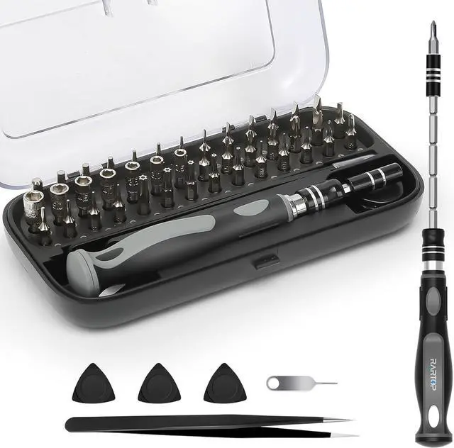Main image of Precision Screwdriver Set - 48 in 1 screwdriver bit set Magnetic Small Screwdriver Set with Case mini screwdriver set for Computer Laptop iPhone MacBook PC Game Console Eyeglass