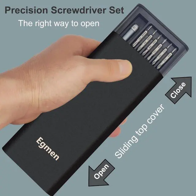 Alt view image 2 of 7 - Precision Screwdriver Set 49 in 1 Small Screwdriver Set Magnetic Mini Screw Driver Set with Case Repair Tools Kit for PC Computer Electronic Glasses MacBook PS5 PS4 Watch Tablet Xbox