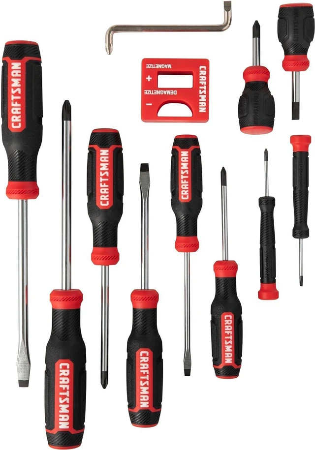 Main image of Screwdriver Set Bi-material 12 Piece (CMHT65071N)