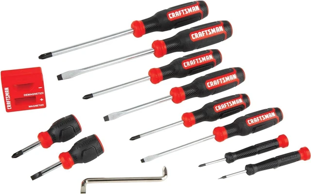 Alt view image 2 of 5 - Screwdriver Set Bi-material 12 Piece (CMHT65071N)