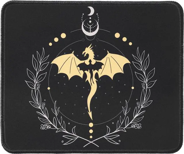 Main image of Dragon Mouse Pad Cute and Cool Square Mousepad 9.5 X 7.9 Inch Waterproof Non-Slip Rubber Mouse Pad for Home Office for Wireless Mouse Gaming Mouse Pads. (dragon2)