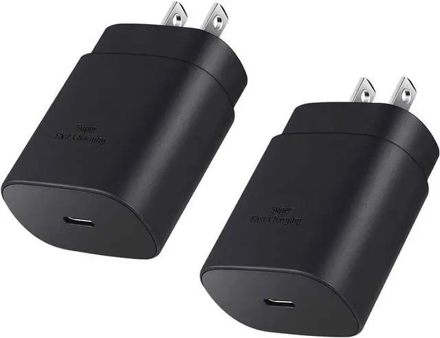 Main image of USB C Charger Block 25W USBC Super Fast Charging Adapter for iPhone 16 15 14 13 Pro Max/ Galaxy S25 S24 Ultra S23 S22 S21 S20 Note20 Type C Wall Charger Cube Power Plug 2 Pack
