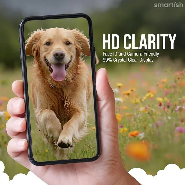 Alt view image 3 of 6 - ? iPhone 16e Screen Protectors - Tuff Sheet - 2-Pack Tempered Glass Easy Install Frame [Scratch Resistant] Case-Friendly For  iPhone 16e / 14/13 / 13 Pro - Clear 2-Pack