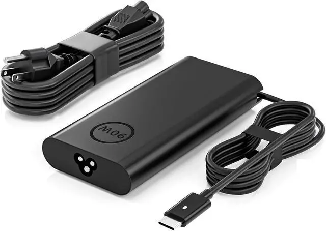 Main image of New Slim 90W USBC Laptop Charger for Dell XPS 15,Precision 3470 3540 3560 3570 3571 5770,Latitude 3410 3500 5289 5300 5411 5421 5431 5511 5521 5531 7200 7310 7410 7390 9330 9430 TypeC AC Power Adapter