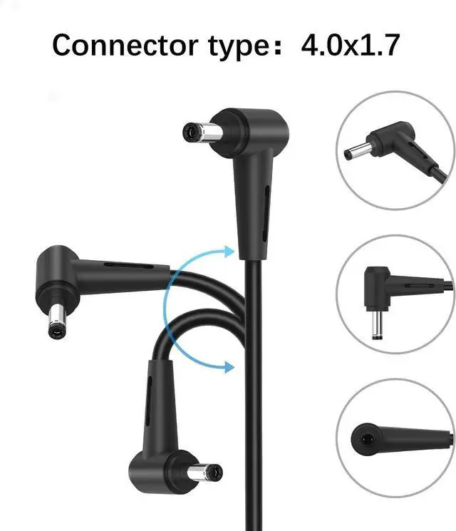 Alt view image 2 of 6 - Charger for  Ideapad 100 100S 110 110S 120 120S 300 300S 310 320 320S 330 330S 500 500S 510 510S 520 520S 710S Laptop Power Supply Cord