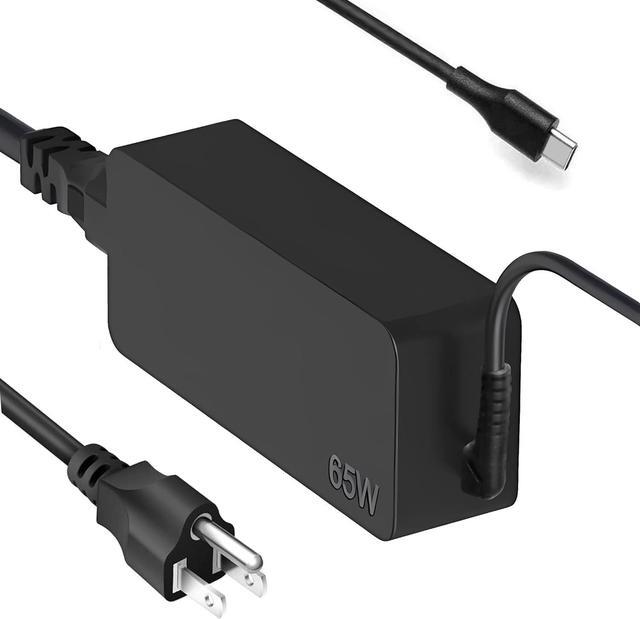 Main image of Replacement 65w USB c Laptop Charger for Lenovo ThinkPad/Chromebook/Yoga,ThinkPad T480 T490 T580 E480 ADLX65YDC2A Power Supply for Lenovo Laptop Charger
