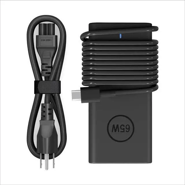 Main image of 65W USB-C Laptop Charger for XPS 13 9250 9350 Latitude 5420 5520 5530 5430 5540 Inspiron 14 16 7420 7425 7620 2in1 Chromebook 3100 AC Adapter Power Cord Type c  Laptop Charger