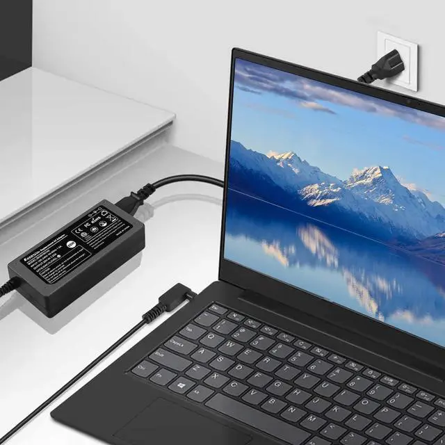 Alt view image 6 of 7 - N15Q8 N15Q9 N16P1 N20C5 65W 19V 3.42A Charger Replacement for  Laptop AC Adapter A13-045N2A A11-065N1A Pa-1450-26 Aspire 1 5 R15 Slim A515-54 Chromebook C738T C740 Spin 1 3 5 Swift 3 Power Cord