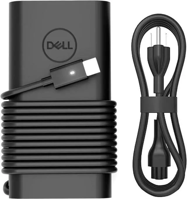 Main image of 90W USB C Laptop Charger Fit for Dell XPS 13 9365 9360 9370 XPS 15 9500 Latitude 5420 5520 5540 7389 7390 5289 5300 2in1 DA90PM170 LA90PM170 Fast Charger Type C AC Adapter Power Cord
