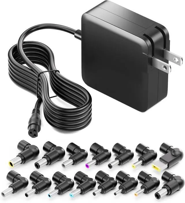 Main image of 90W Universal Laptop Charger Power Adapter Cord Supply Replacement for  Hp    Thinkpad Toshiba   Fujitsu Notebook Ultrabook Chromebook