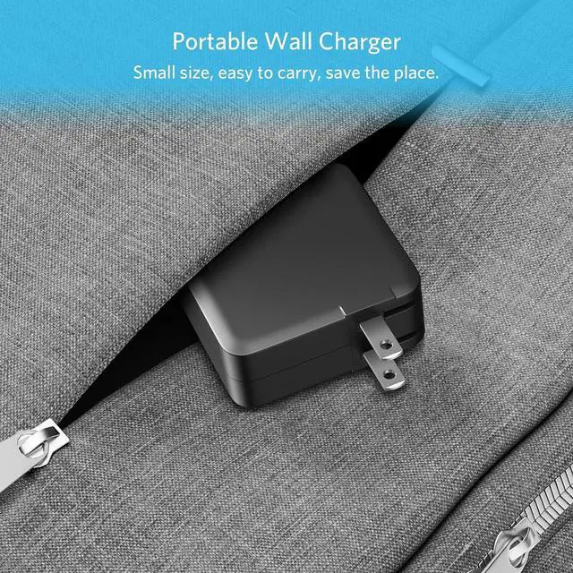 Alt view image 5 of 7 - 90W Universal Laptop Charger Power Adapter Cord Supply Replacement for  Hp    Thinkpad Toshiba   Fujitsu Notebook Ultrabook Chromebook